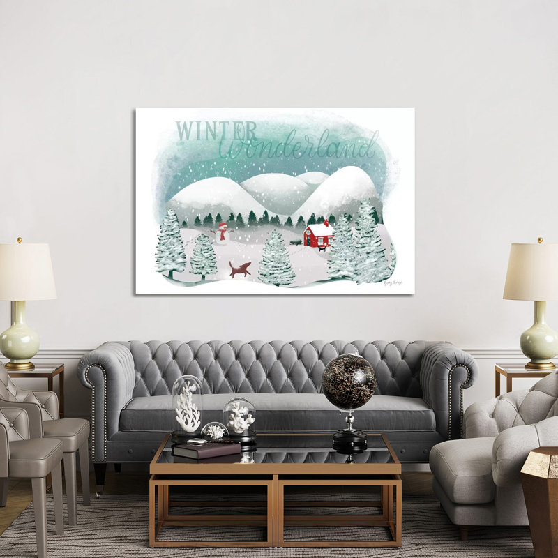Winter Wonderland I by Becky Thorns - Wrapped Canvas Print, 152.5 cm H x 101.5 cm W