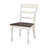 Ciarna Rectangular Extendable Dining Set in Brown and White-863832357