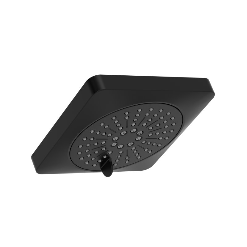Rohl 5" 6-Function Showerhead, Matte Black