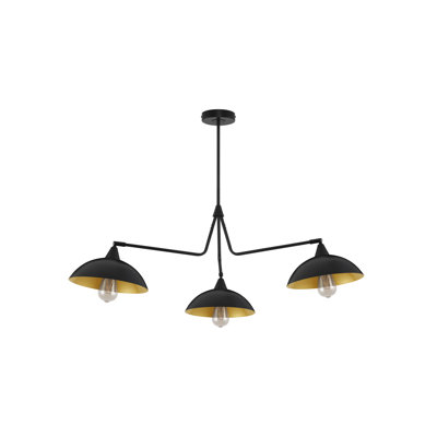 Blace Aluminium Semi Flush Mount