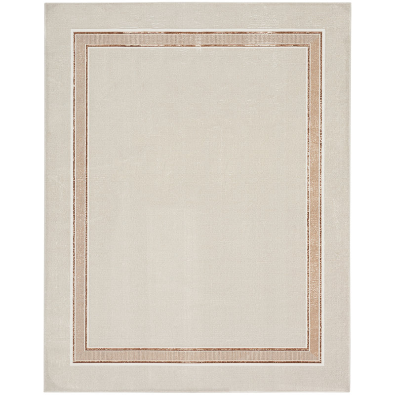 Tapis crème Glitz, Rectangle 9 pi x 12 pi