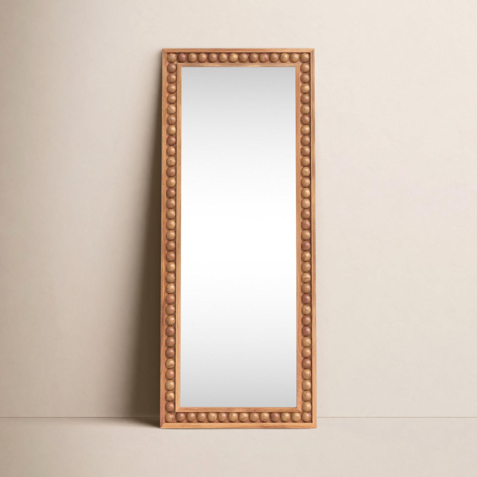 28" Mahogany Full-Length Mirror