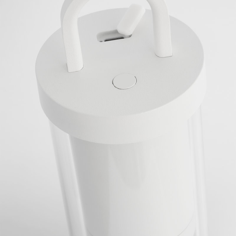 Kandella Accent Rechargeable Table Lamp, Matte White