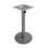 Margate Silver 16" Round Outdoor Dining Height Table Base