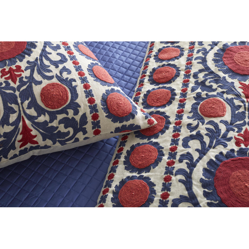 The Met x Ann Gish Suzani Blanket