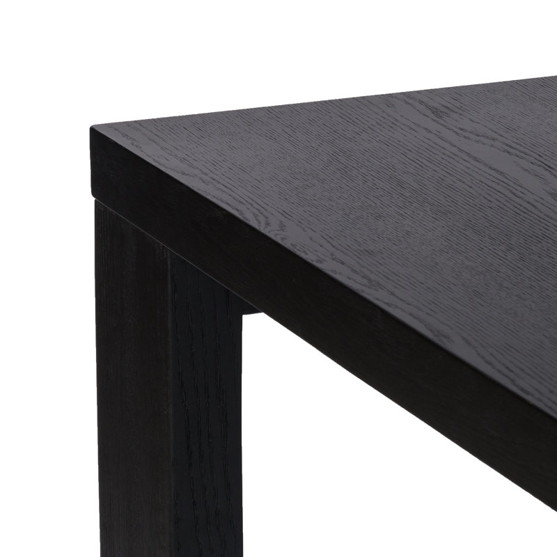 Millie Dining Table, Drifted Oak Solid, 30" H x 72" L x 96" W
