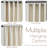 Semi Sheer Rod Pocket Farmhouse Textured Curtains-391720890-391720894