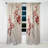 Rahul - Leaves Floral Blackout Curtain - 1 Panels-413550763
