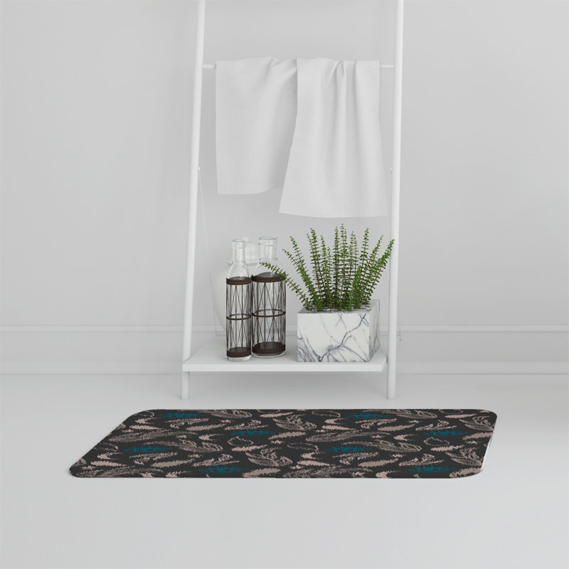 Anirudh Memory Foam Non-Slip Bath Mat