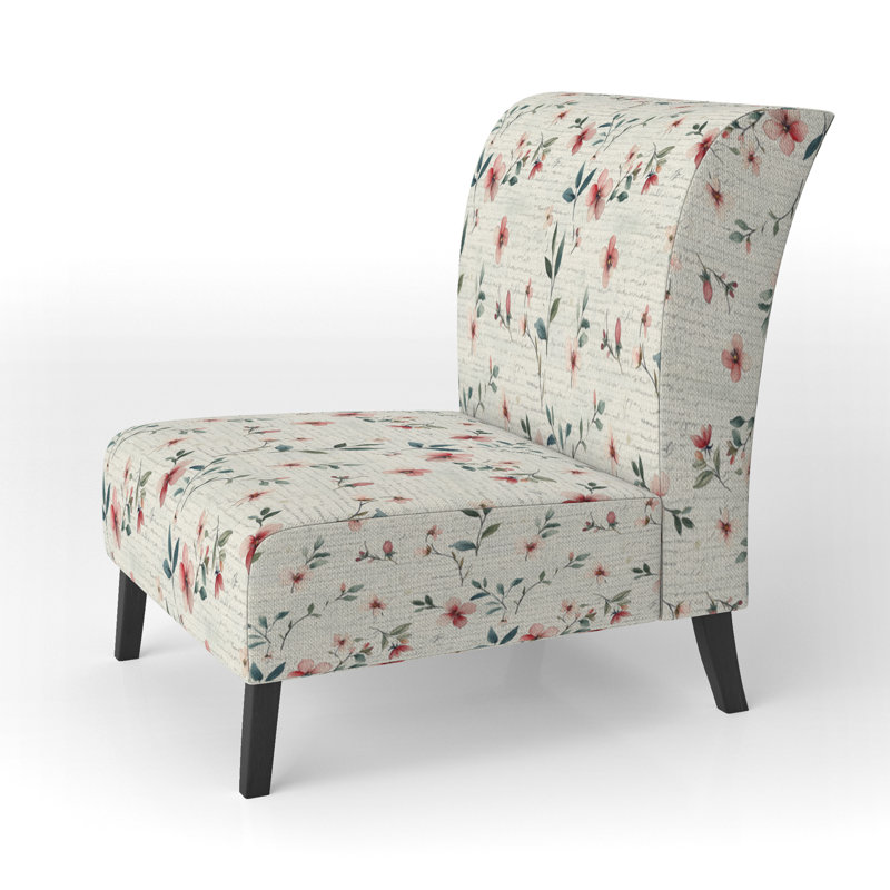 Fauteuil de chambre French Country, Pantoufle sans accoudoirs