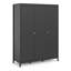 Cynsere 3 Door Manufactured Wood Wardrobe-1745773775