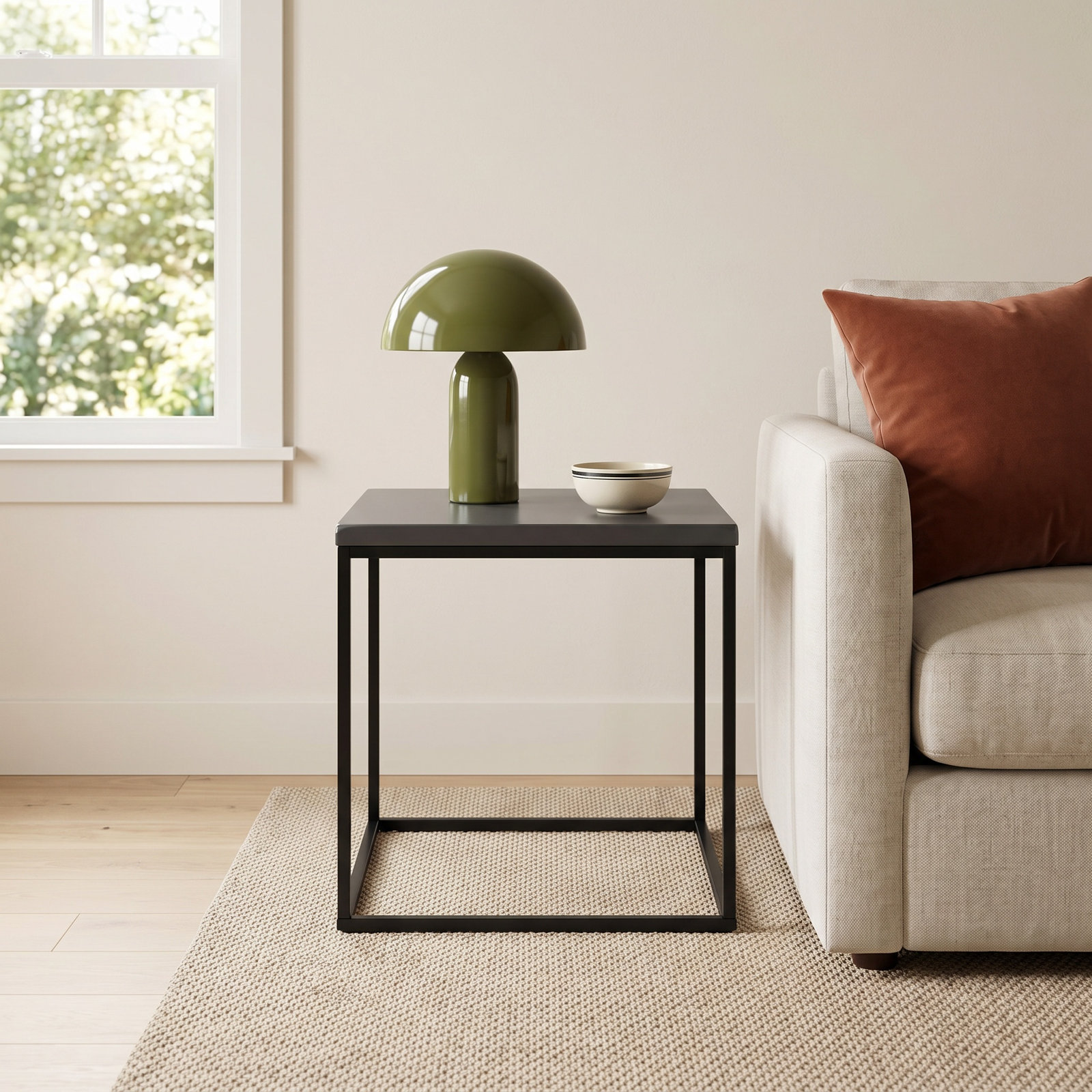 Valeta End Table, Black