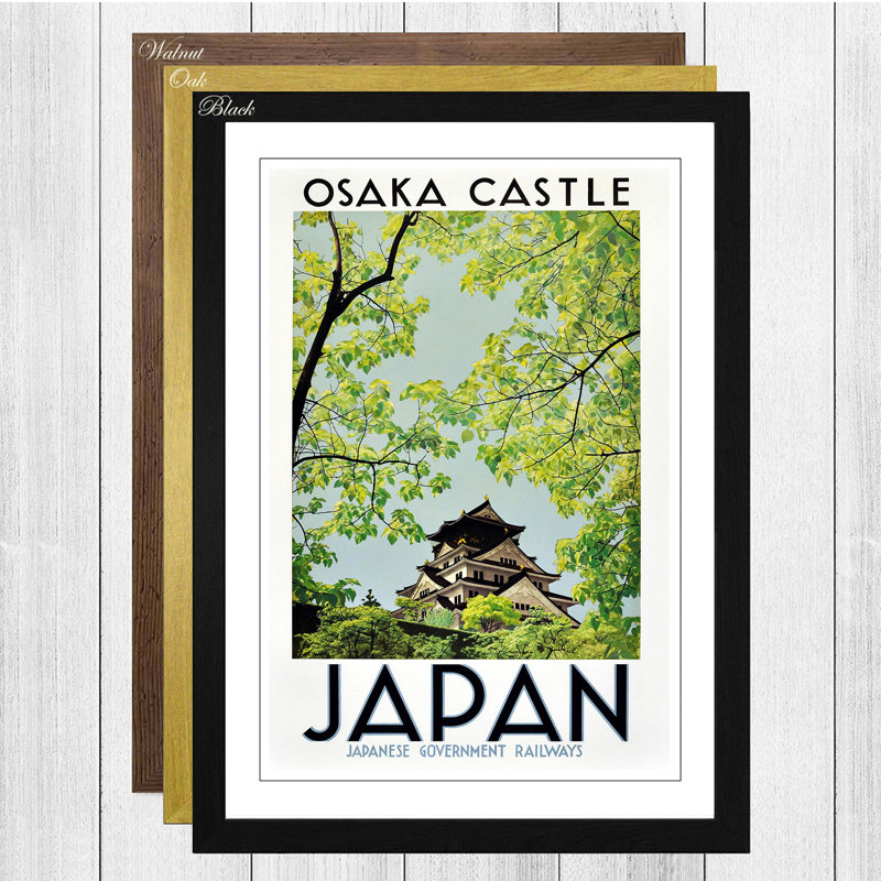 Single Picture Frame Print, Black