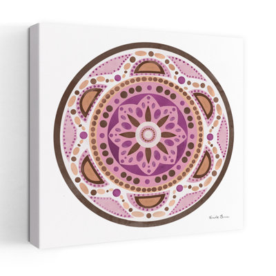 Mandala lumineux II, art floral contemporain