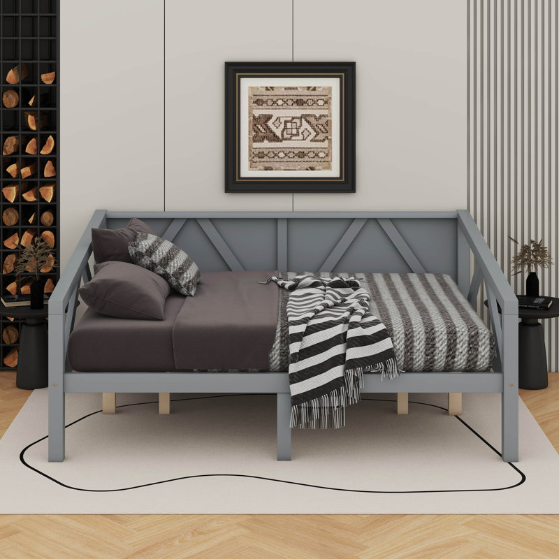 Daybed, Gray, Full