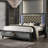 Joi Vegan Leather Platform Storage Bed-95200287-95200288