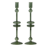 Glass Candlestick