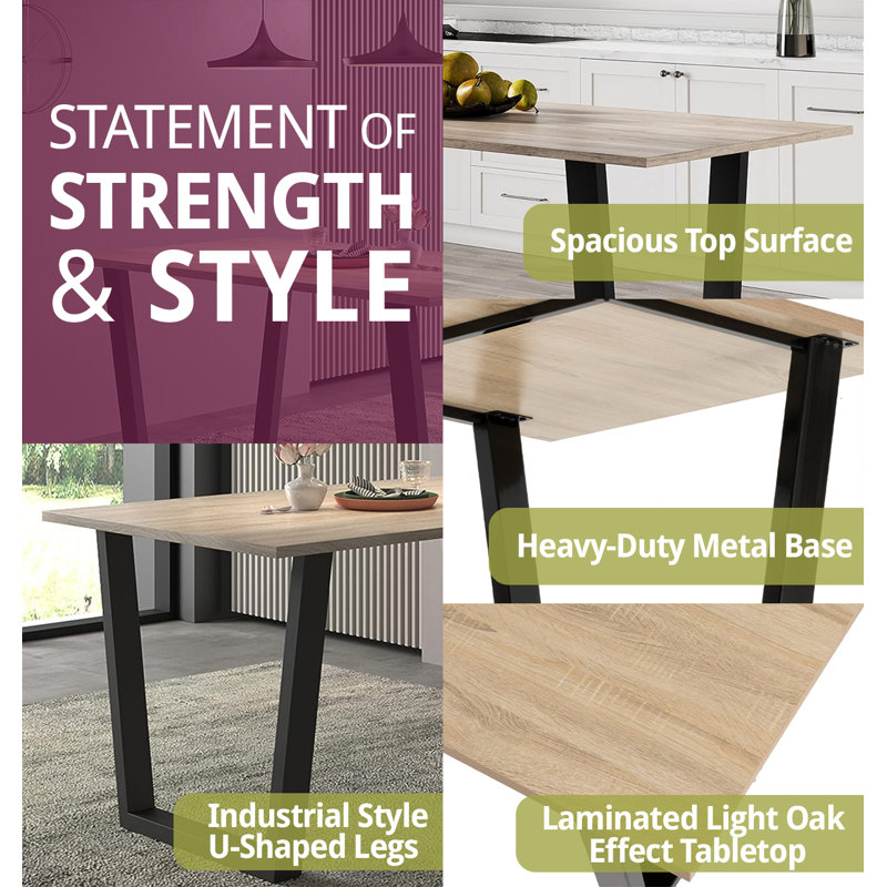 Abinash 4 - Person Dining Set