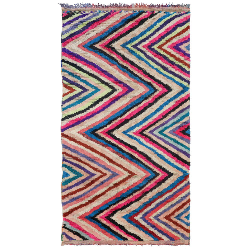 Moroccan Rugs One-of-a-Kind Rectangle 5'1" X 10'2" Area Rug