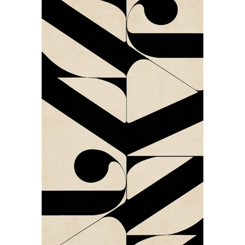 Tapis intérieur / extérieur en polypropylène tissé à la machine Rikeisha, Rectangle 4 pi 7 po x 6 pi 7 po