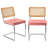 Ajka 19.5'' H Tufted Upholstered Metal Side Chair-639949506-639949507