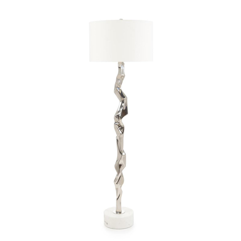 Polished Floor Lamp