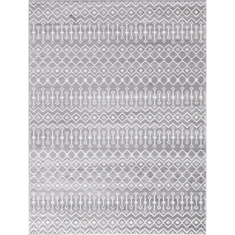 Aemtenan Abstract Indoor Rug, Rectangle 9' x 12'