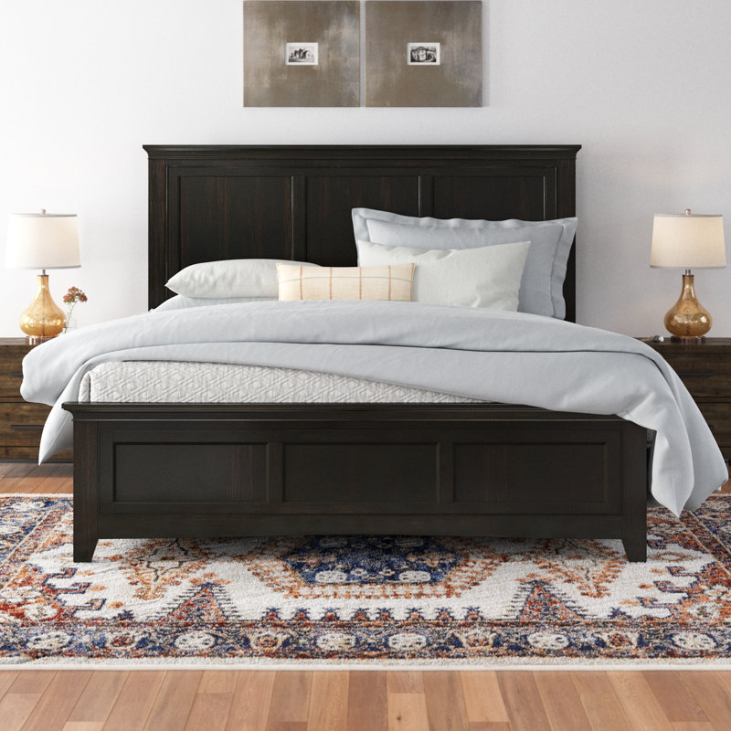 Kester Standard Bed, King, Antique Black