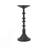D4 Decorative Black Iron Candle Holder with Spindle Design-1655790245