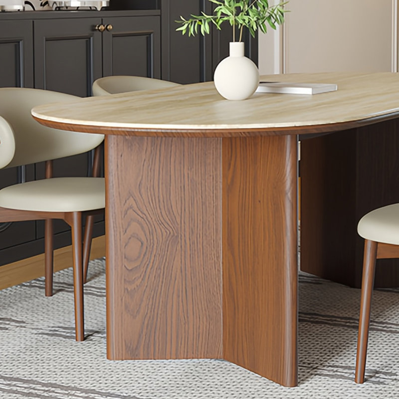 Contemporary design dining table and chair, 29.5"H x 62.9"L x 31.4"W