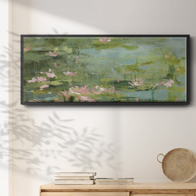 Celadon- Framed Canvas