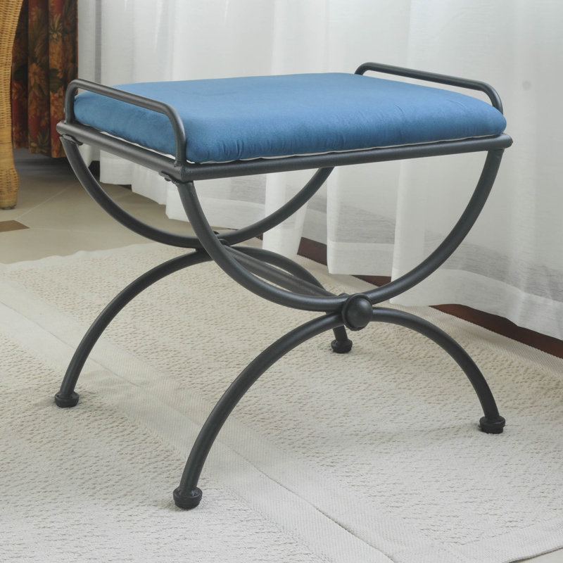 Tabouret de coiffeuse Blomberg, Indigo