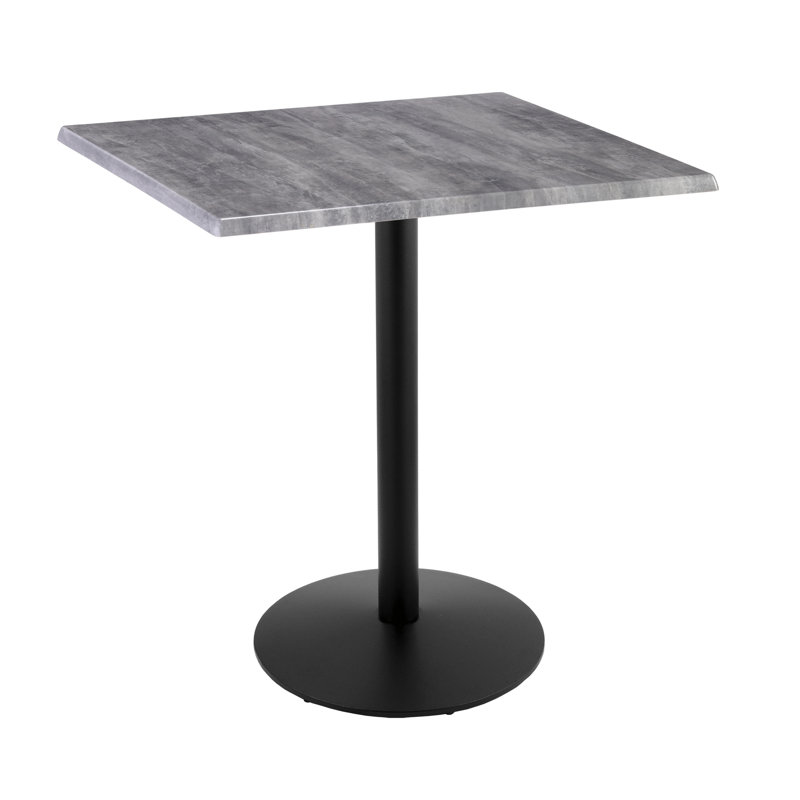 42" Tall, Indoor/Outdoor Table, Graystone, 36" L x 36" W