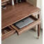 Bureau en noyer avec armoire de rangement intégrée-1642712538