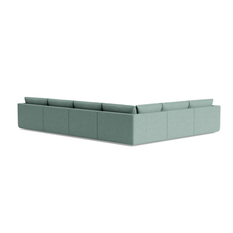 Eva Modular Sectional, Performance Weave - Spa