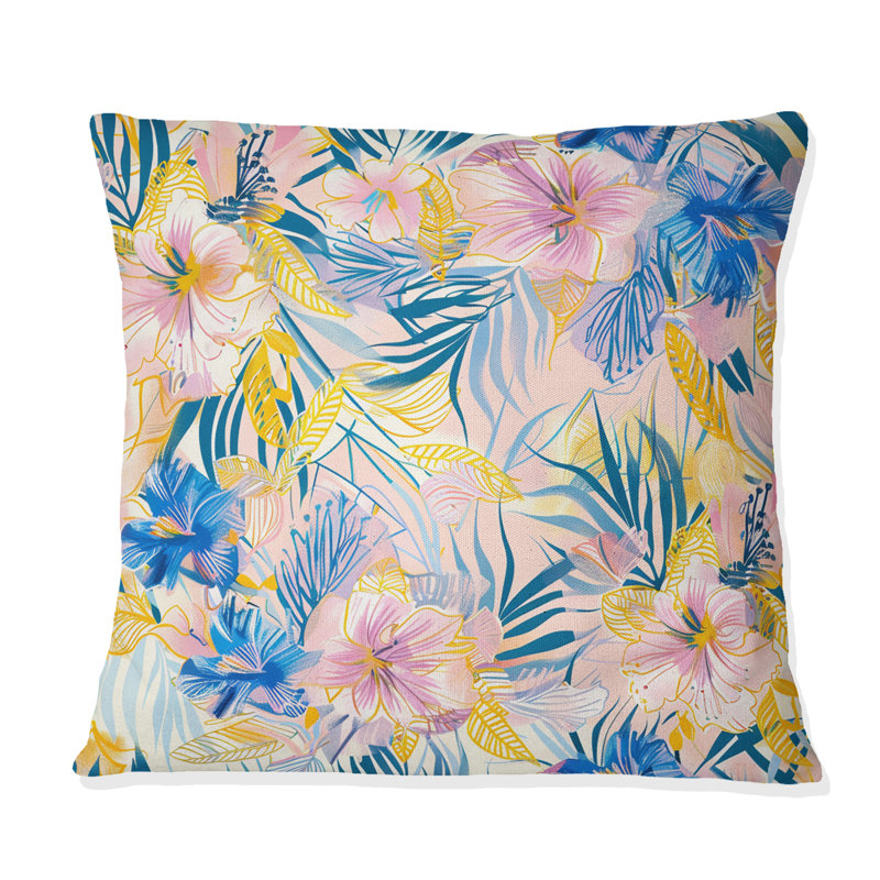Coussin lombaire Boho, Carrée, H 18 po x l 18 po