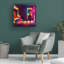 Art mural sur toile tendue - Art mural pour enfants Arcade Wumples pour le salon, la chambre à coucher ou le bureau - 24 x 24