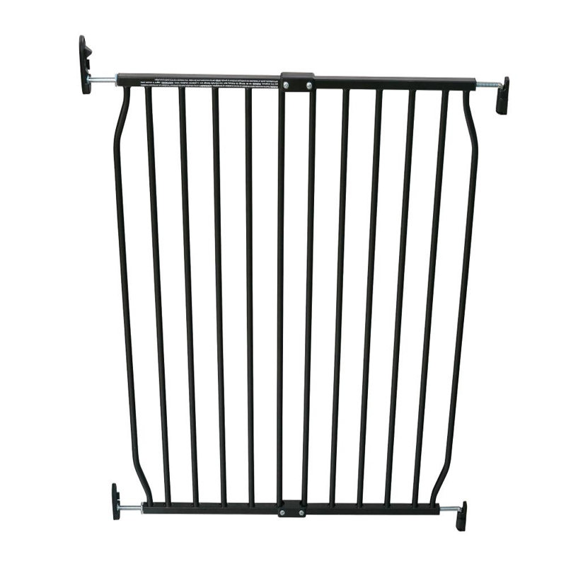 Safety Gate, Black, 70 - 80 cm W