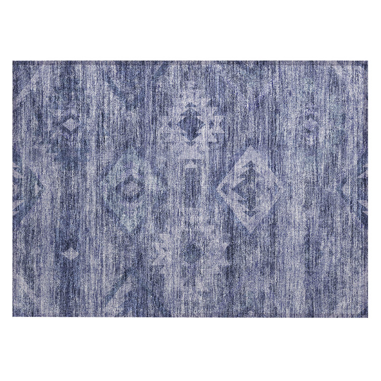 Shilynn Washable Southwestern Indoor / Outdoor Rug
