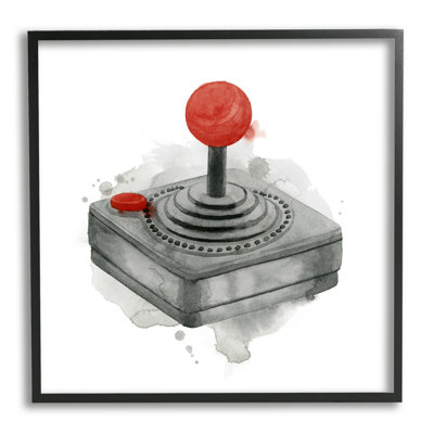 Au-580-Giclée, peinture de manette de jeu rétro