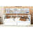 White Twin Size Daybed Featuring Wood Slat Support, Bedside Shelves, And Two Under - Bed Drawers Good For Small Living Spaces Bedrooms-1857111922-1857111924