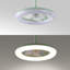 Ventilateur de plafond à DEL à intensité variable et mobile 21,5 po Piero 21,5 po Piero-85693799-85693801