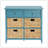 Teal Console Table With Storage