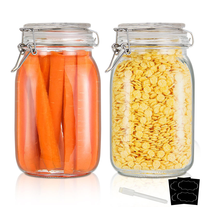 Pots en verre 48Oz