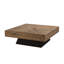 Casares Solid Wood Pedestal Coffee Table