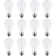 12 Watt (75 Watt Equivalent), A19 LED Non-Dimmable Light Bulb, Daylight E26/Medium (Standard) Base