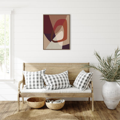 Reproduction d'art sur toile encadrée, "Pictura 1" par Design Fabrikken