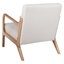 Chaise d'appoint avec structure en bois massif et coussin lombaire amovible-1827536968-1827536973