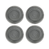 Whisk Melamine Dinner Plate Set Of 4