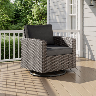 Fauteuil pivotant Wicker